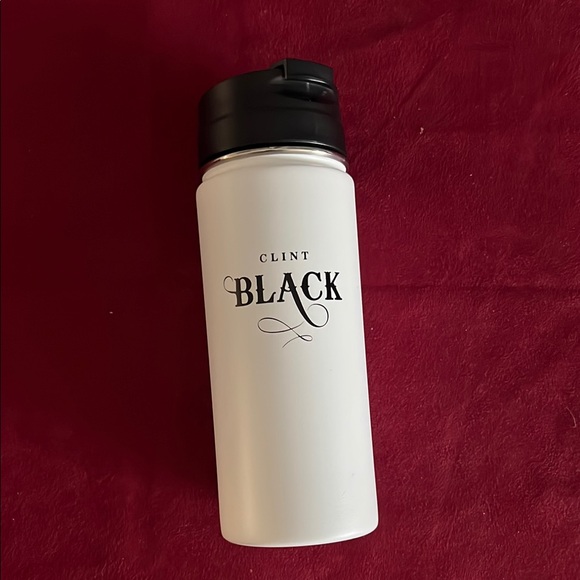 h2go Other - Clint Black White Travel Mug - Water bottle